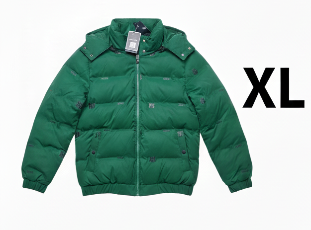 casaca verde acolchada importada