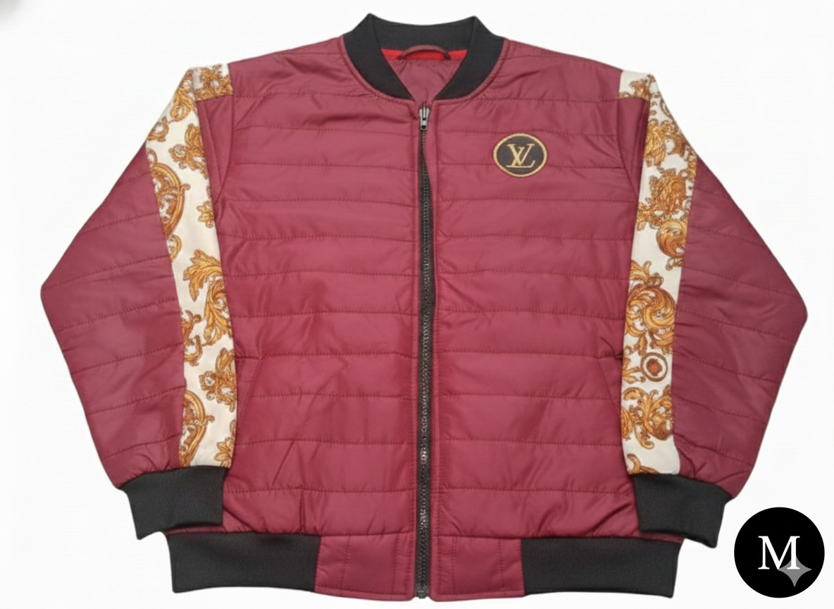 Casaca estilo urbano rojo